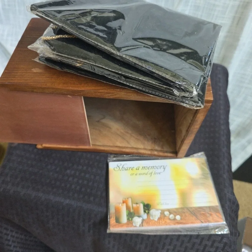 Cremation Urns for Human Ashes - Wooden Box For Pet,Men, Women and Child